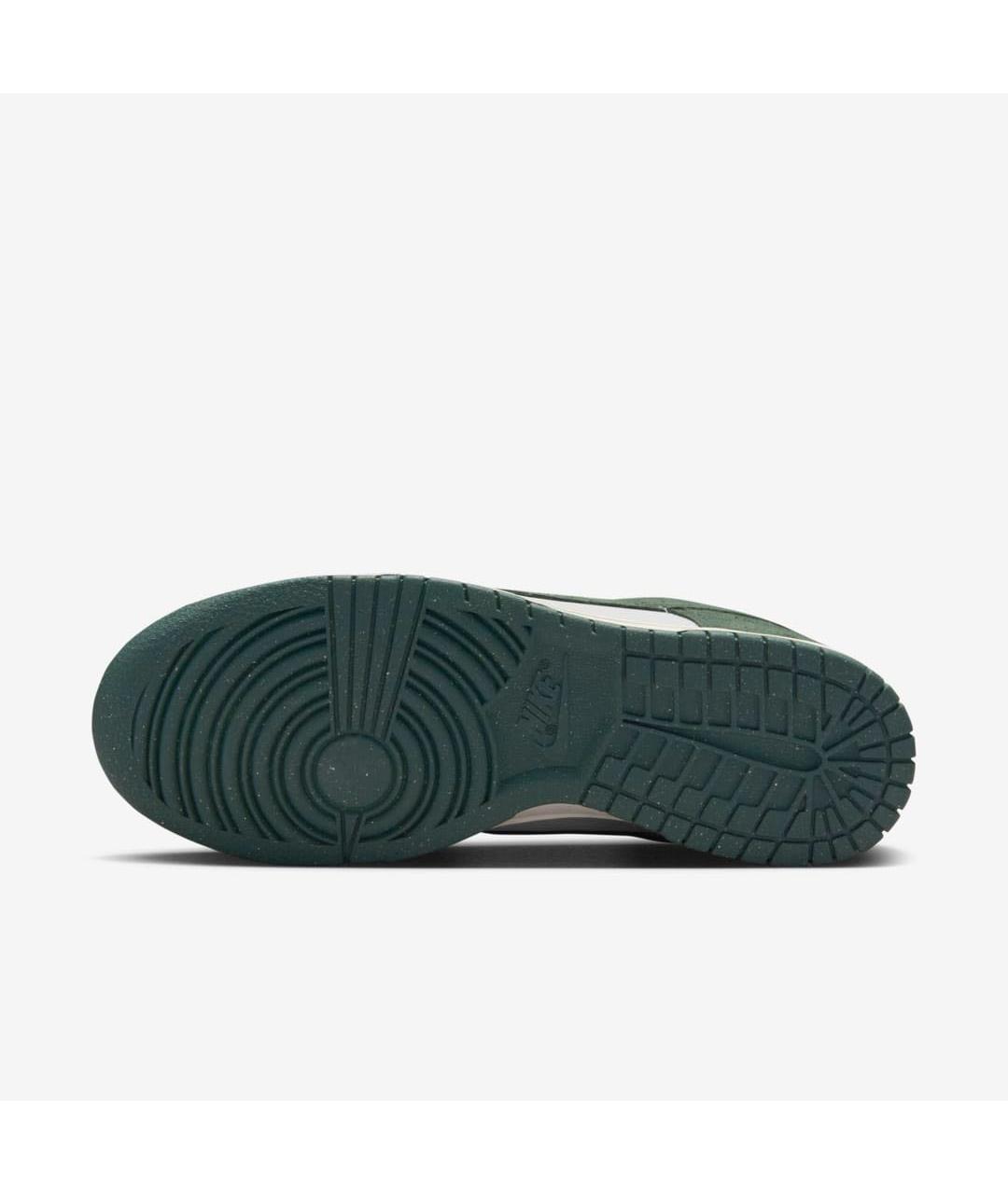 NIKE Серые низкие кроссовки / кеды из искусственной кожи, фото 5
