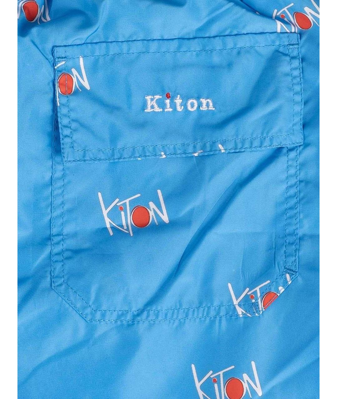 KITON Голубые плавки, фото 3