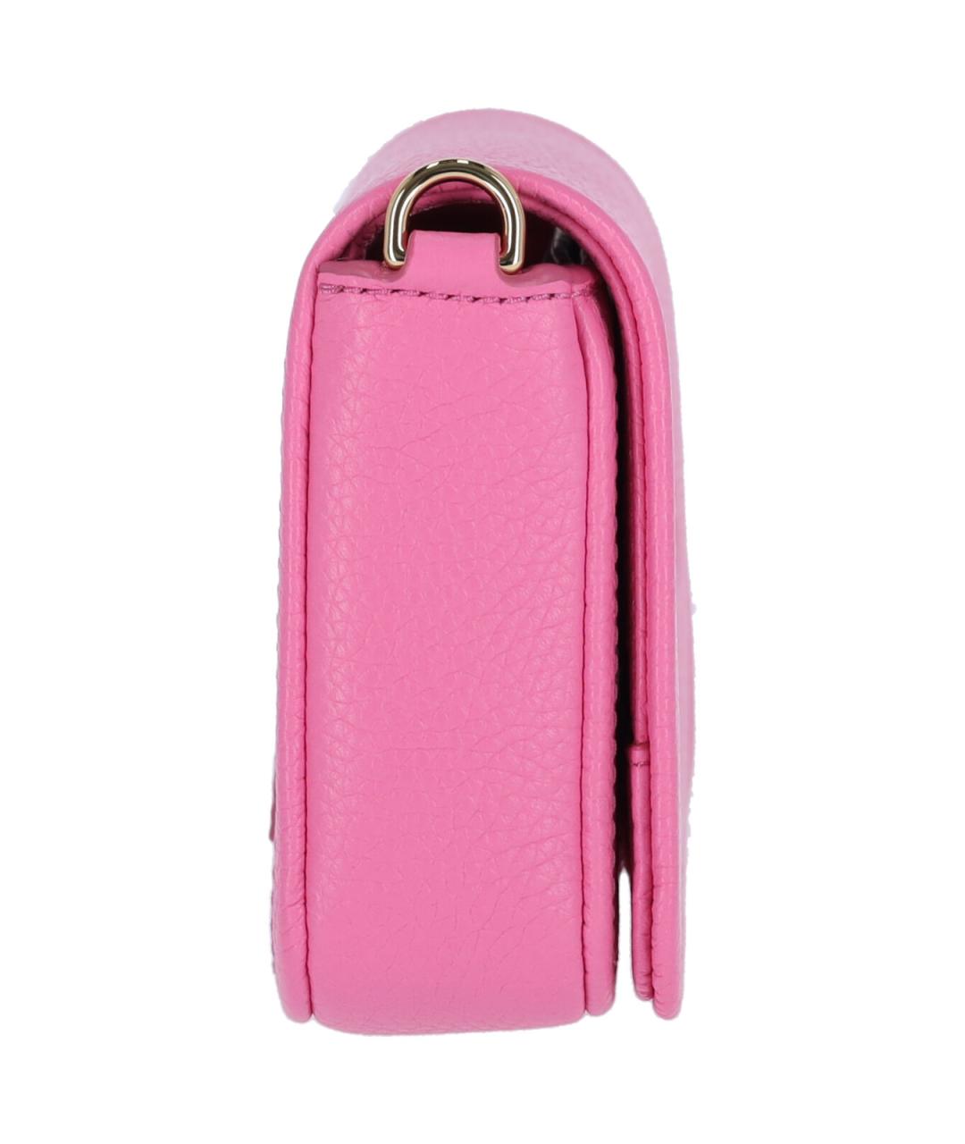 MARC JACOBS Розовая кожаная сумка через плечо, фото 5