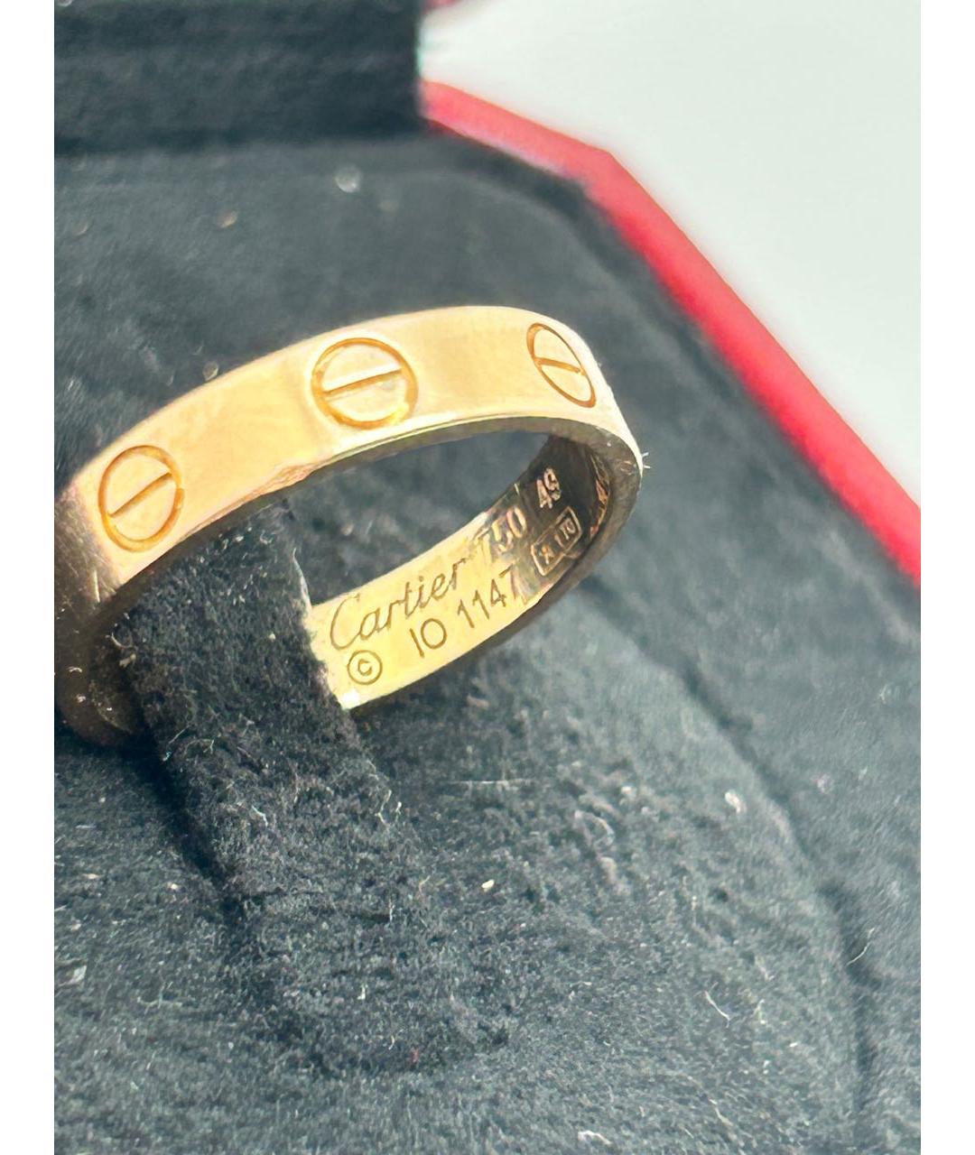 CARTIER Золотое кольцо из желтого золота, фото 3