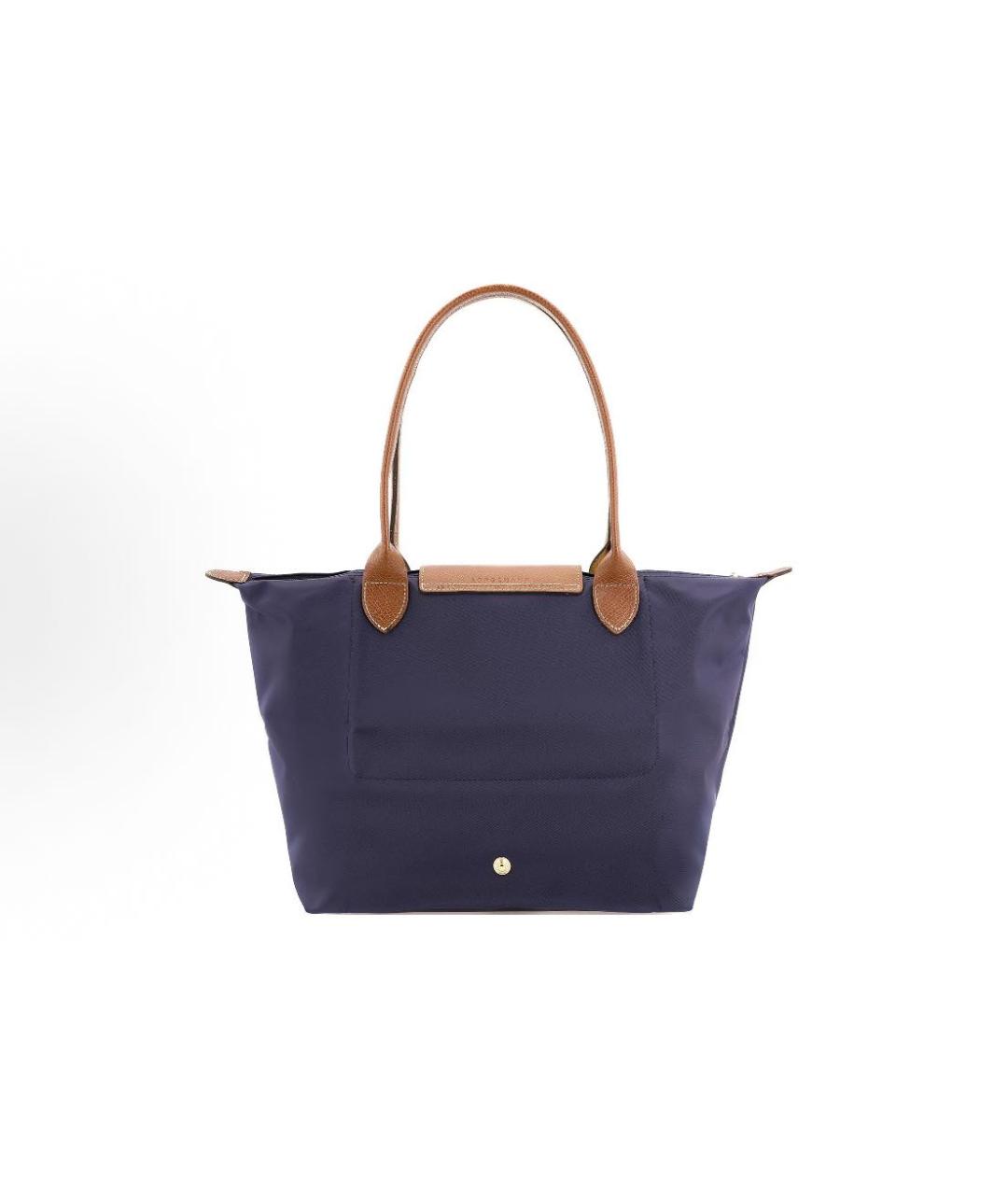 LONGCHAMP Темно-синяя сумка тоут, фото 2