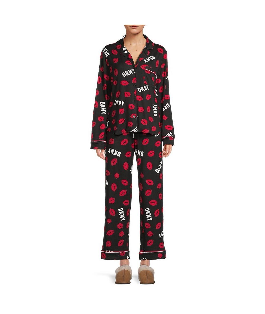 DKNY Черная пижама, фото 2