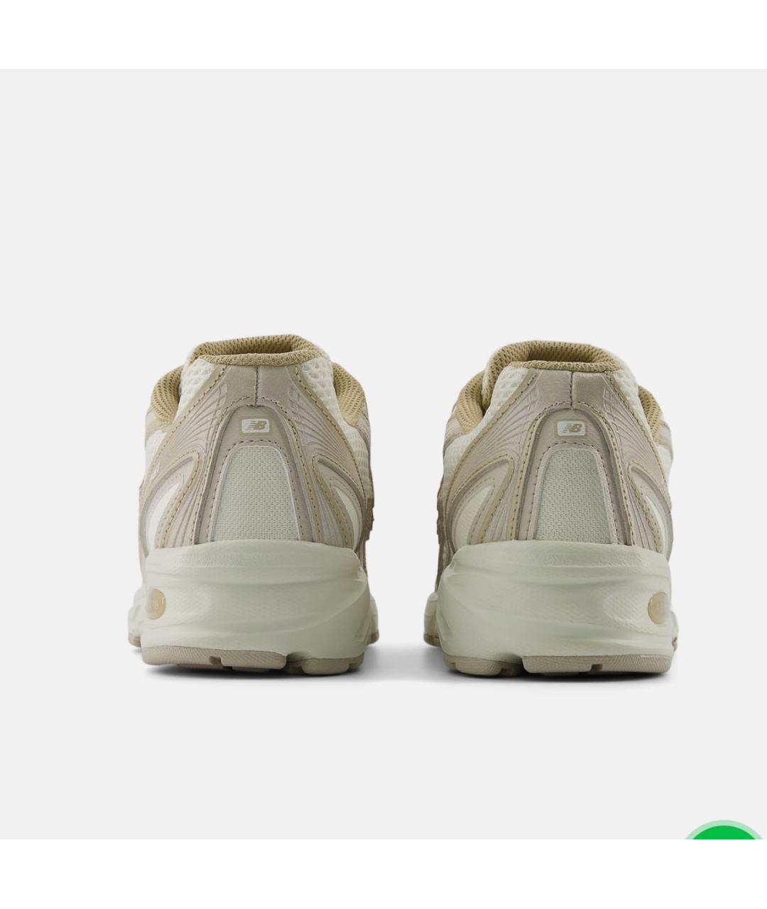 NEW BALANCE Бежевые текстильные кроссовки, фото 6