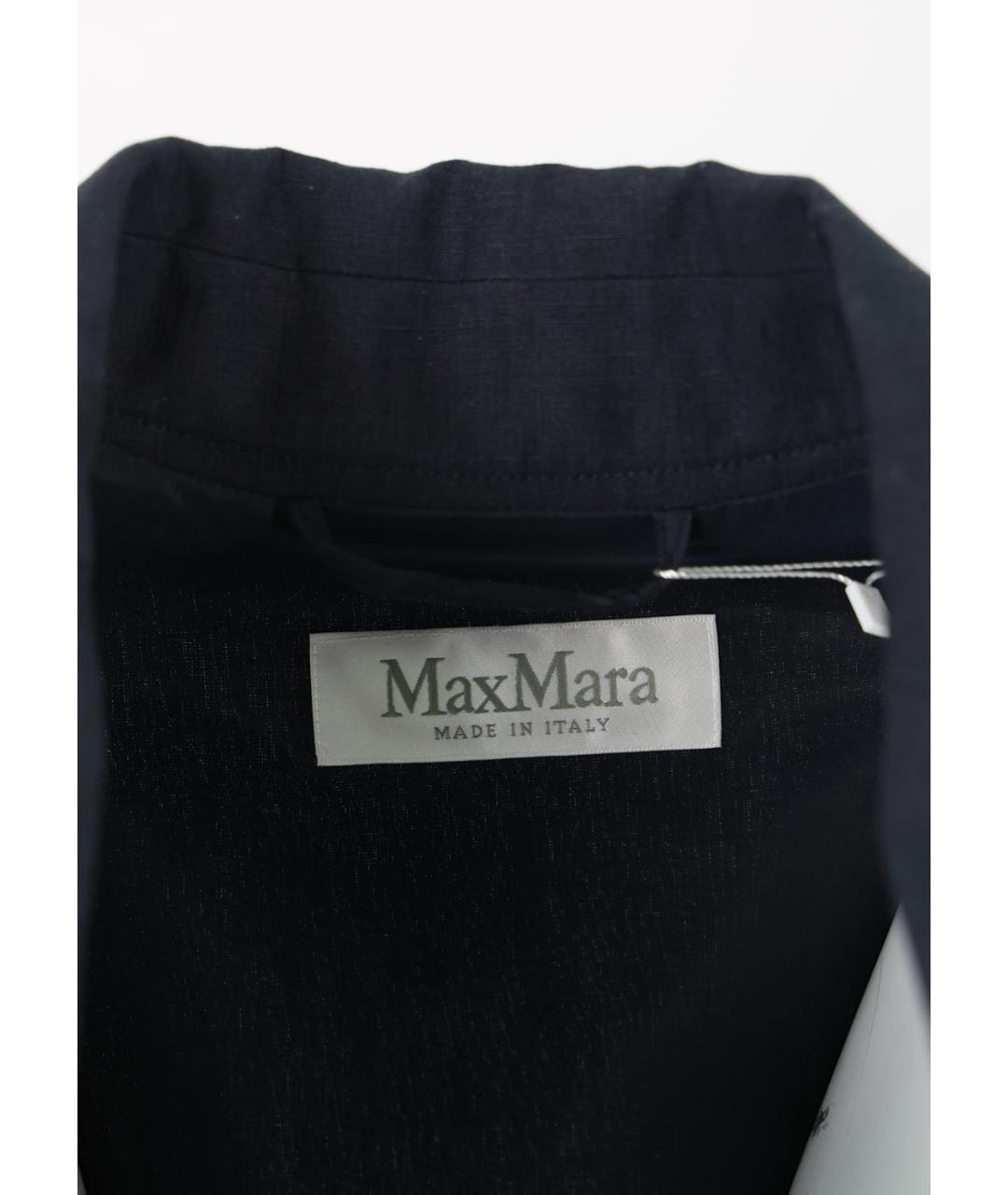 MAX MARA Серый льняной костюм с брюками, фото 4