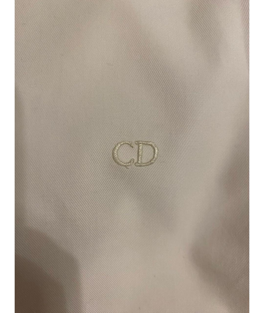 CHRISTIAN DIOR Белая хлопковая детская рубашка, фото 4