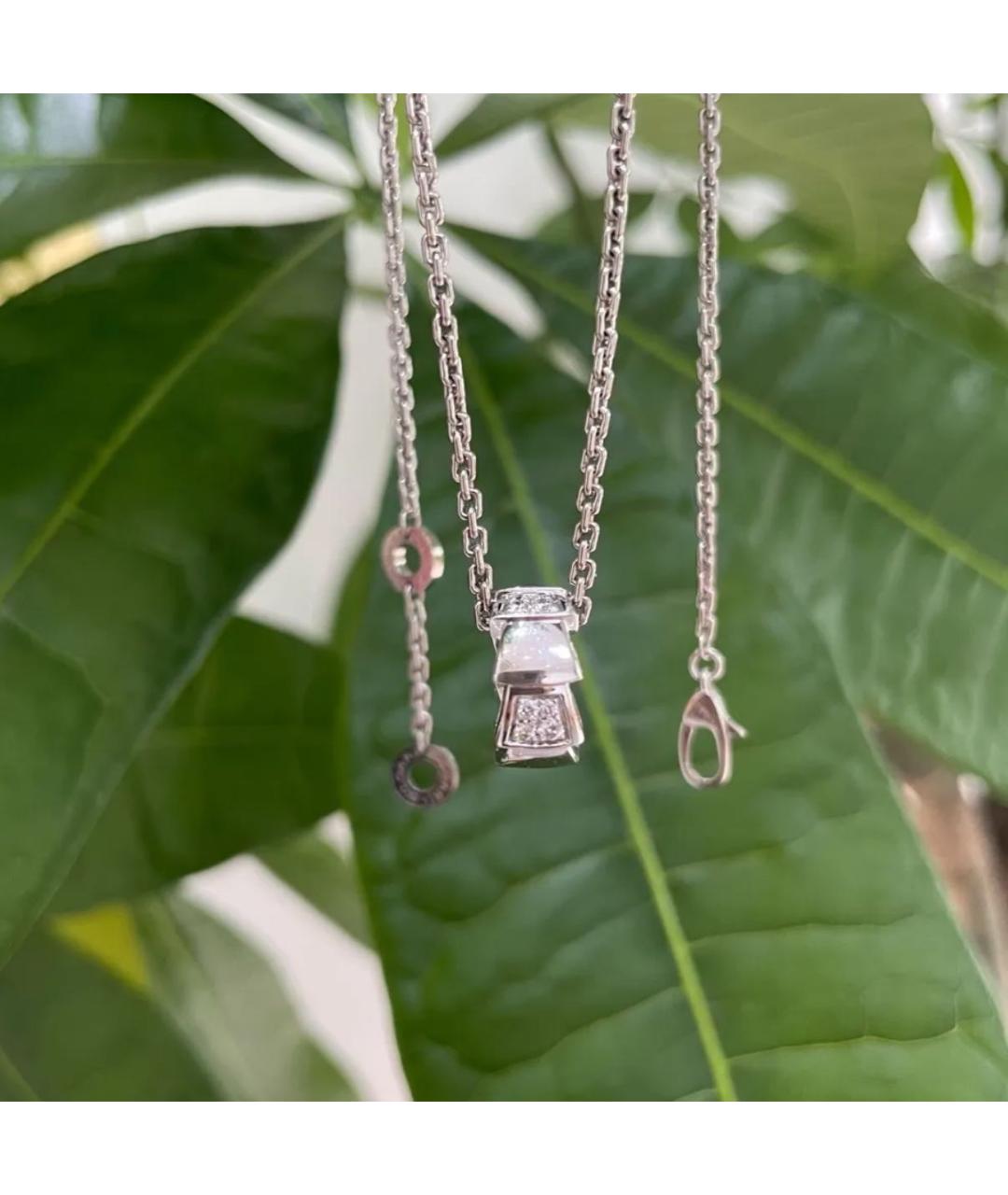 BVLGARI Подвеска из белого золота, фото 3
