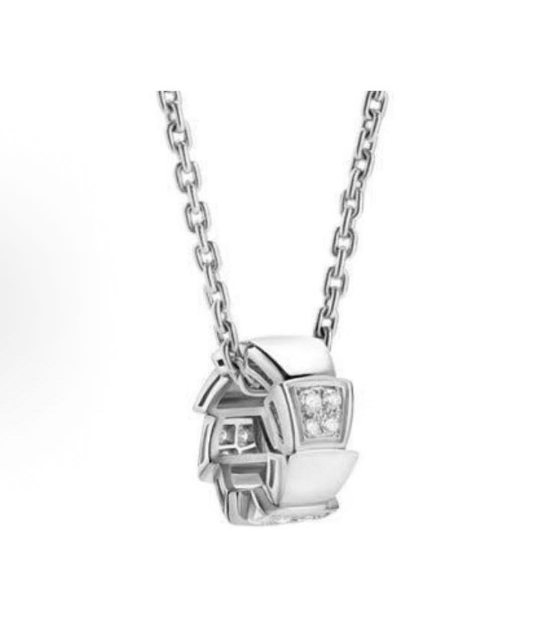 BVLGARI Подвеска из белого золота, фото 8