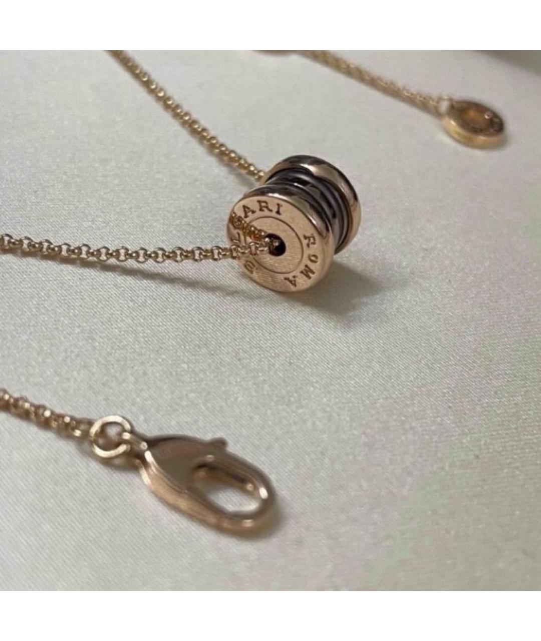 BVLGARI Золотая подвеска из розового золота, фото 5