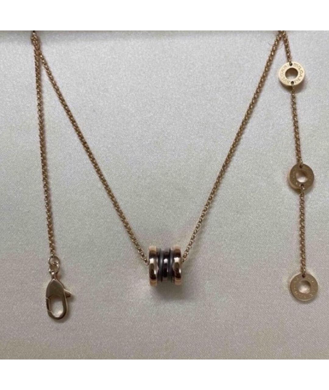 BVLGARI Золотая подвеска из розового золота, фото 2
