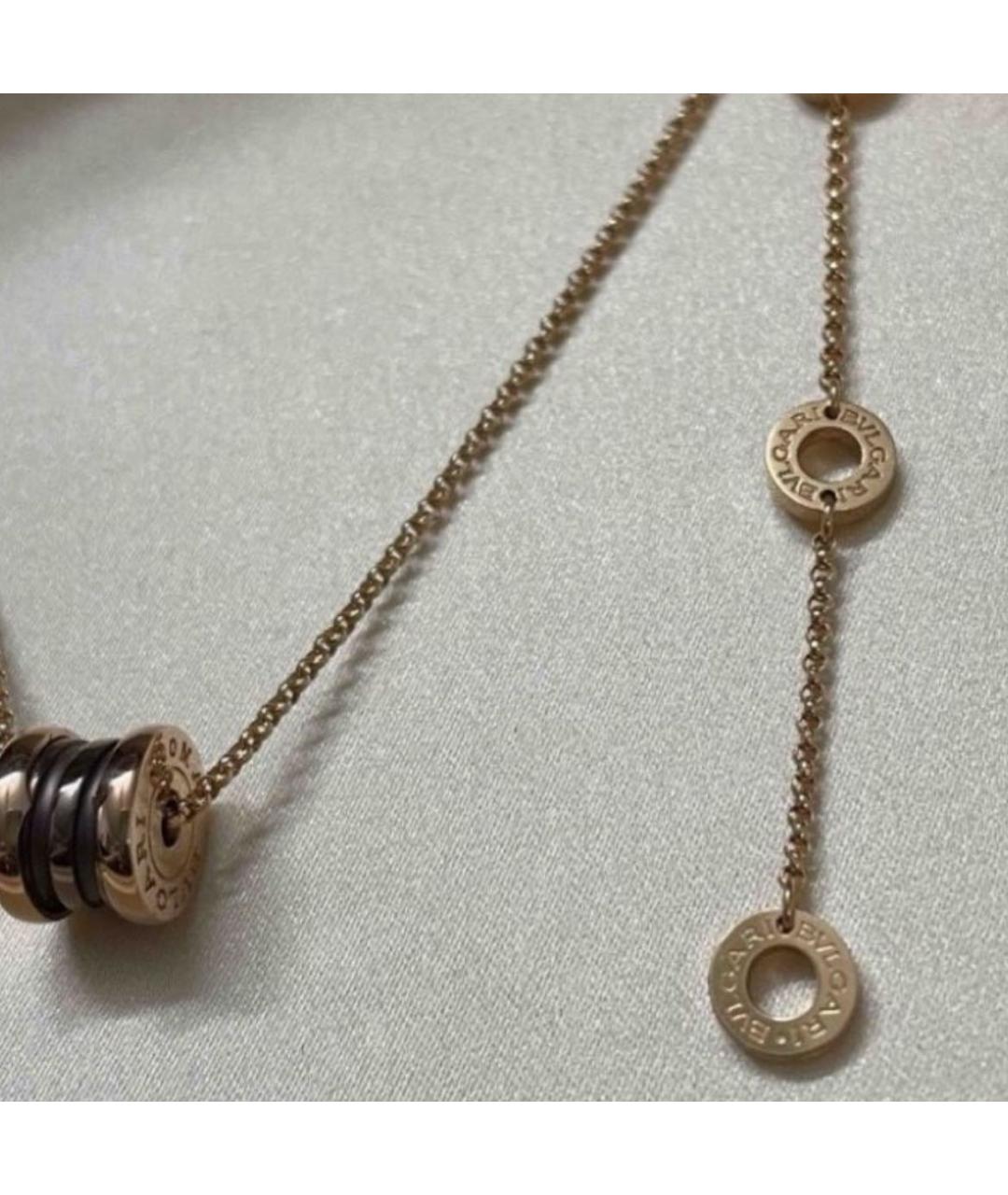 BVLGARI Золотая подвеска из розового золота, фото 4