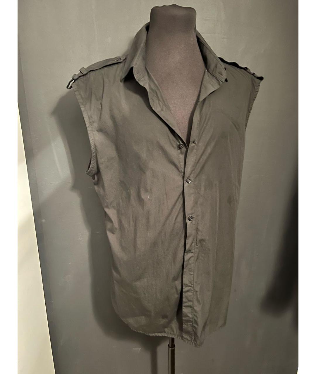 PIERRE BALMAIN Черная хлопковая кэжуал рубашка, фото 5
