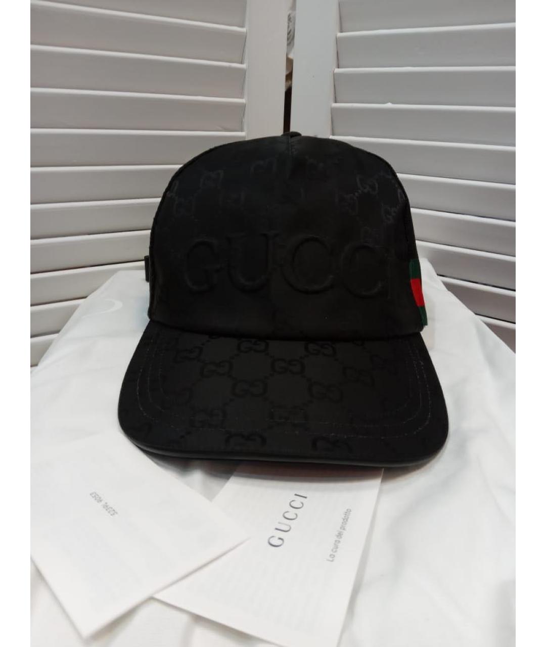 GUCCI Черная кепка/бейсболка, фото 4