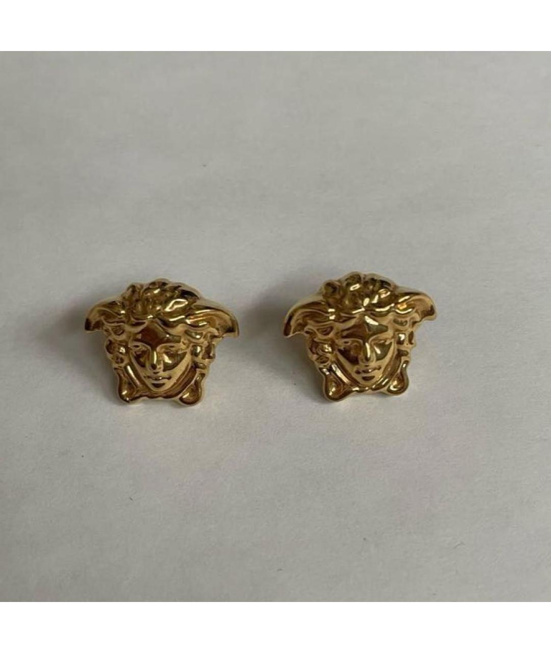 VERSACE Золотые серьги, фото 4
