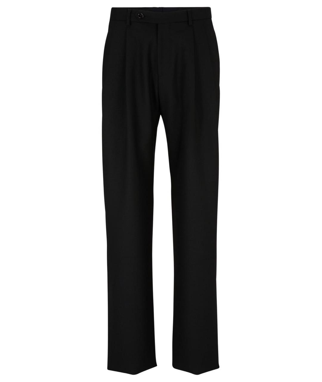 HUGO BOSS Черный шерстяной костюм с брюками, фото 3