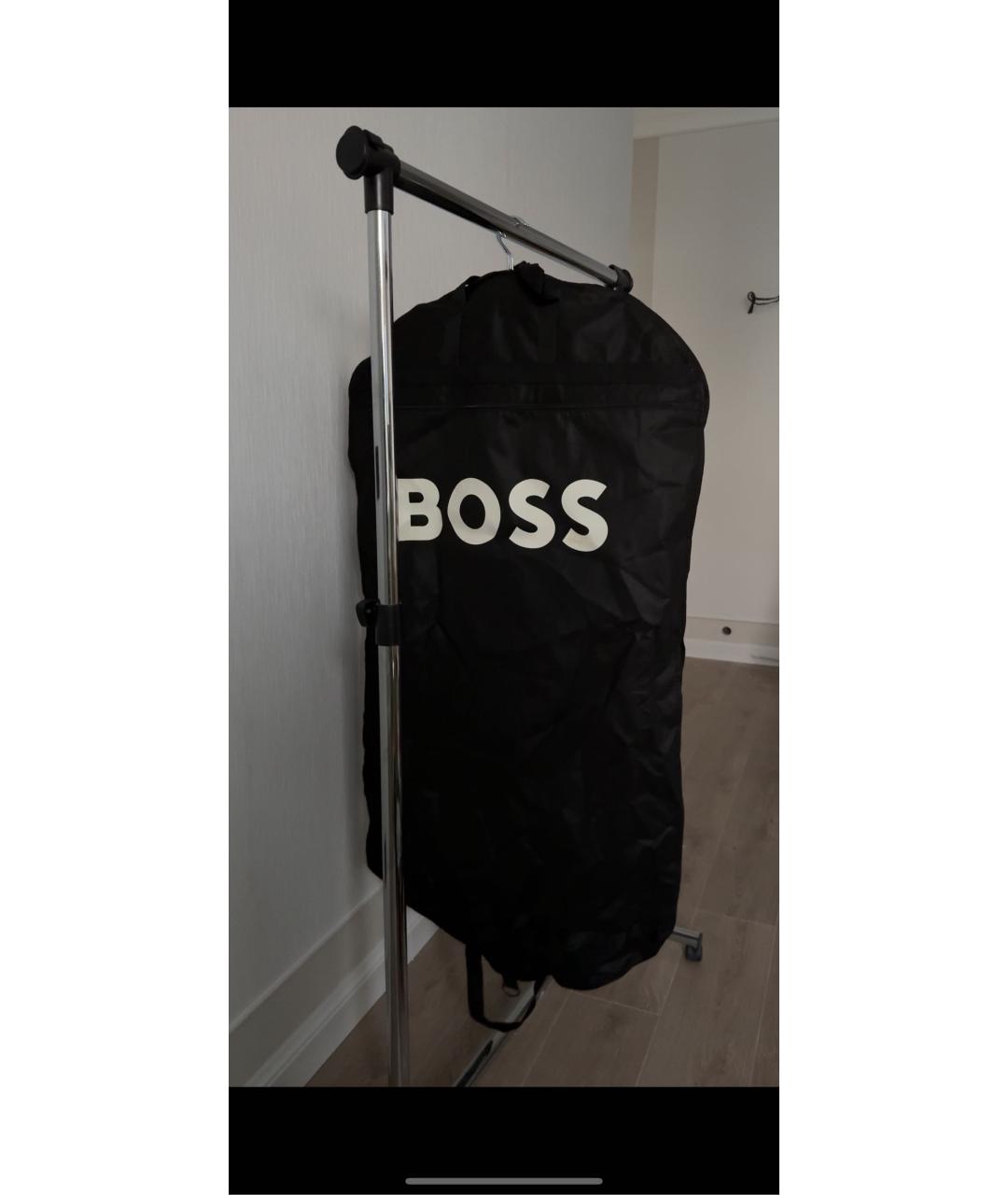 HUGO BOSS Черный шерстяной костюм с брюками, фото 4