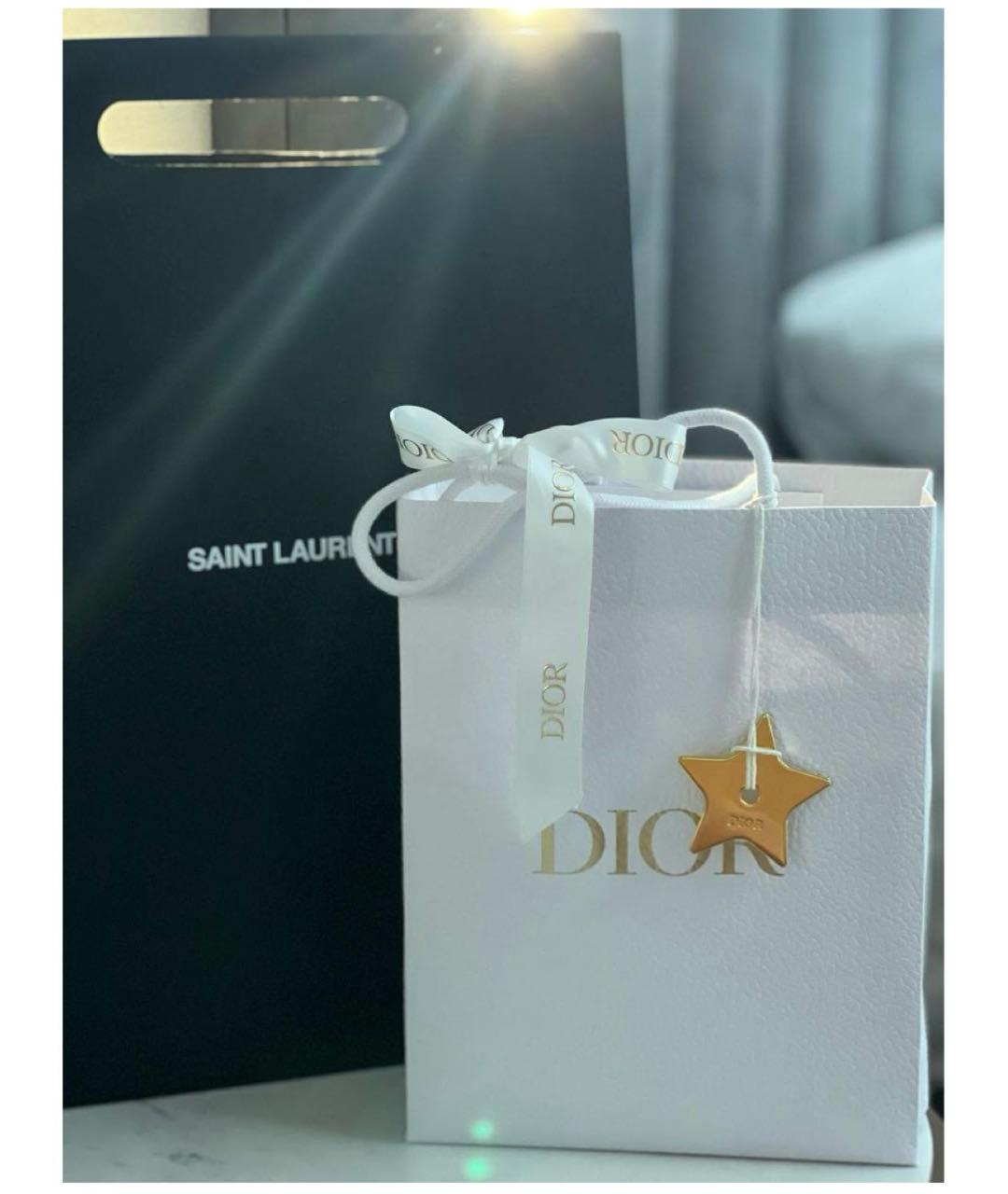 CHRISTIAN DIOR Золотое латунное колье, фото 6