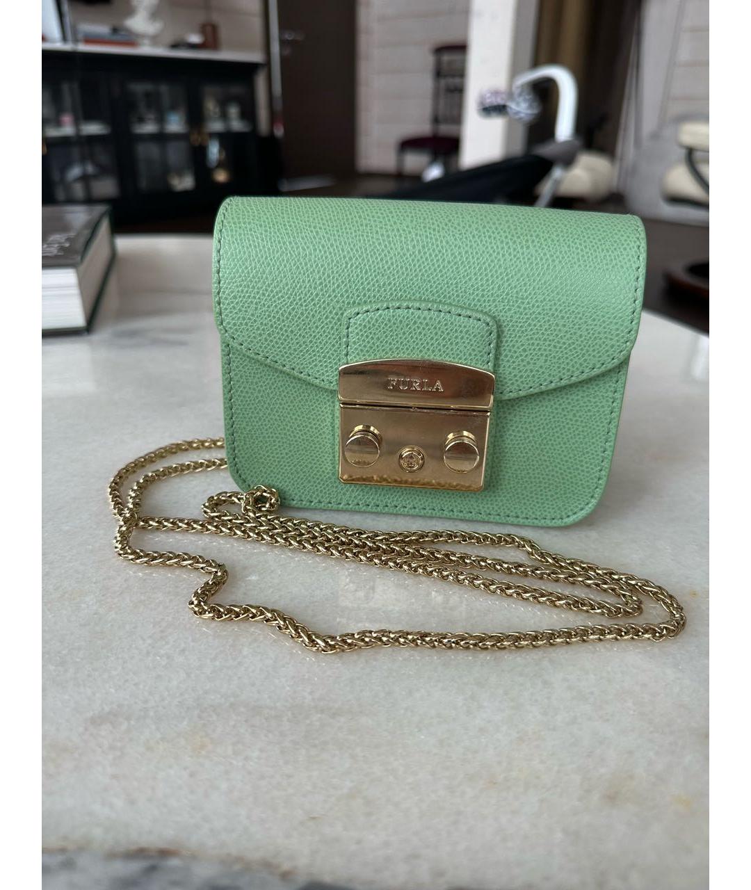 FURLA Кожаная поясная сумка, фото 9