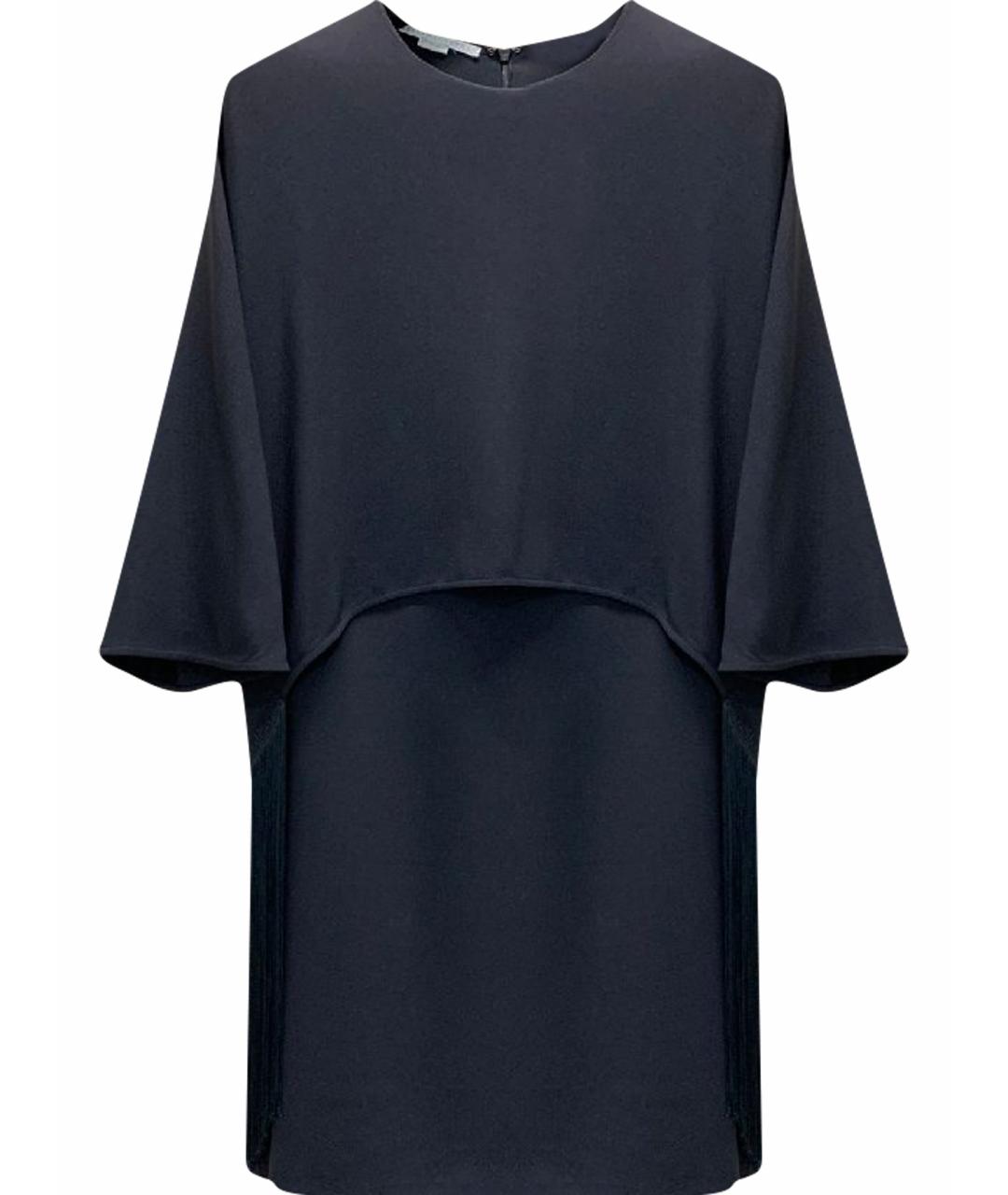 STELLA MCCARTNEY Черное вискозное коктейльное платье, фото 1