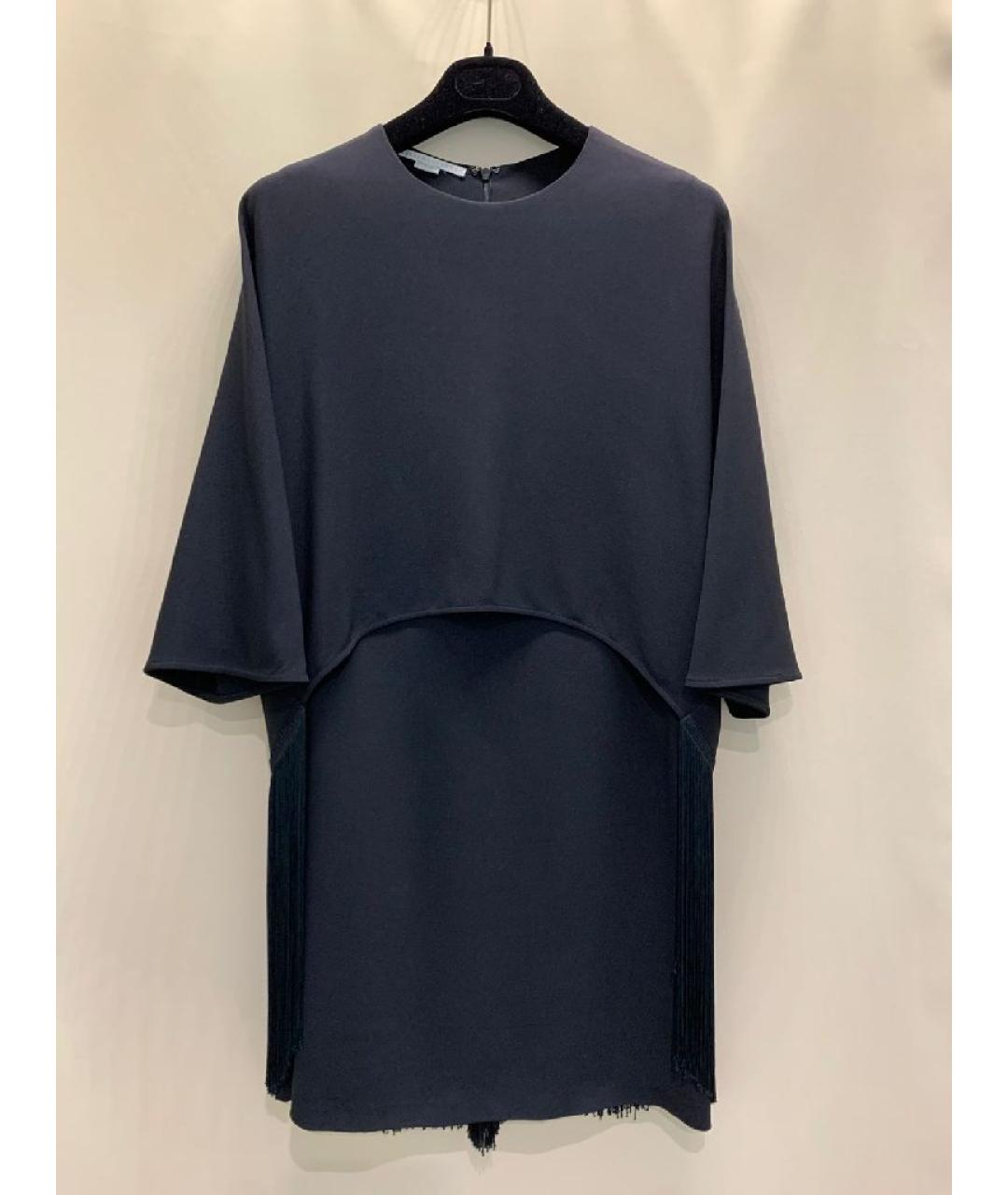 STELLA MCCARTNEY Черное вискозное коктейльное платье, фото 10