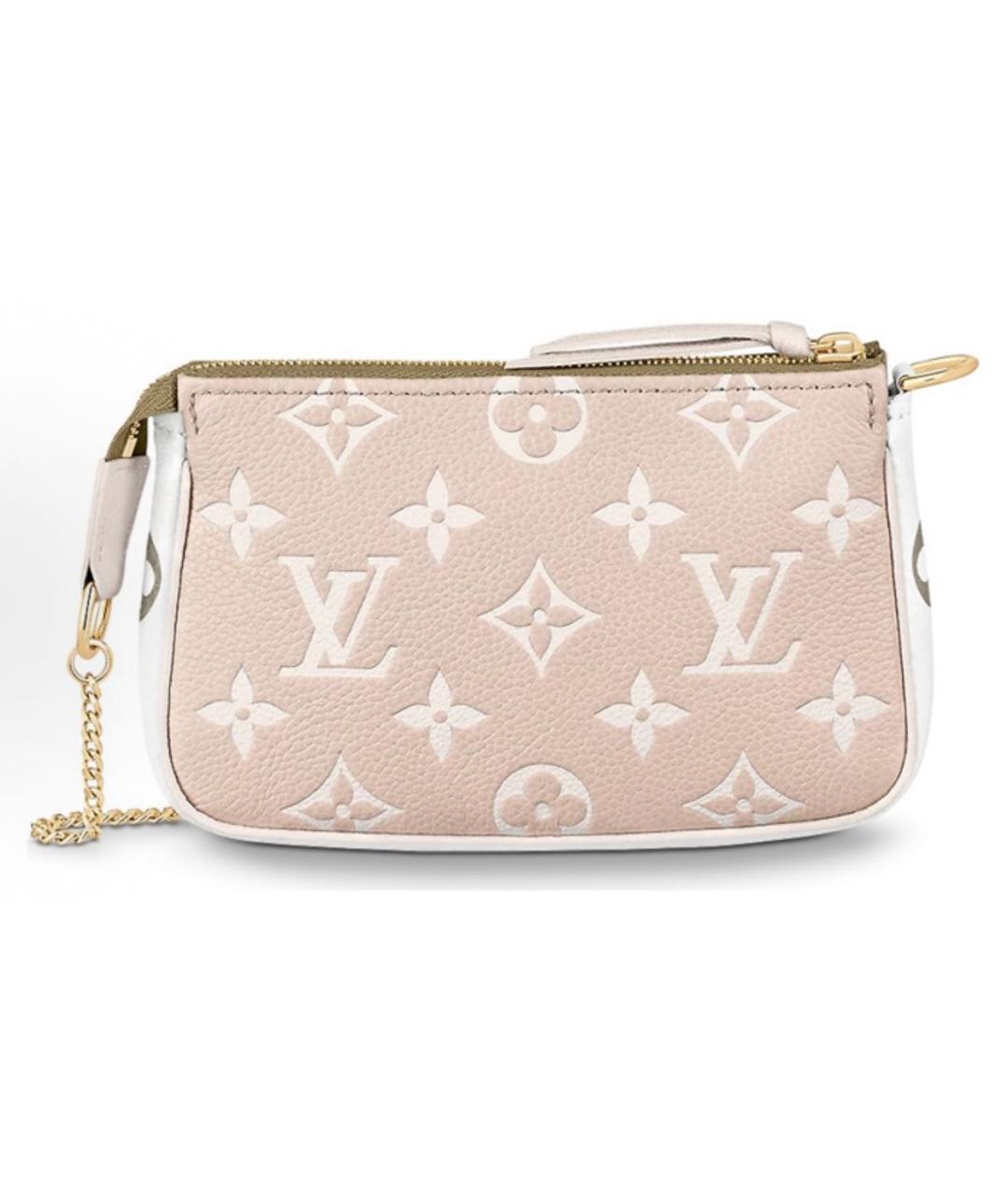 LOUIS VUITTON Хаки кожаная сумка через плечо, фото 5