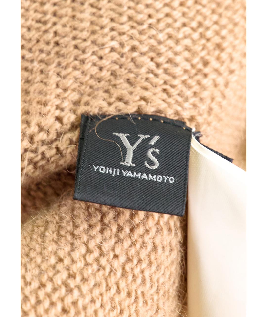 YOHJI YAMAMOTO Коричневый шерстяной джемпер / свитер, фото 5