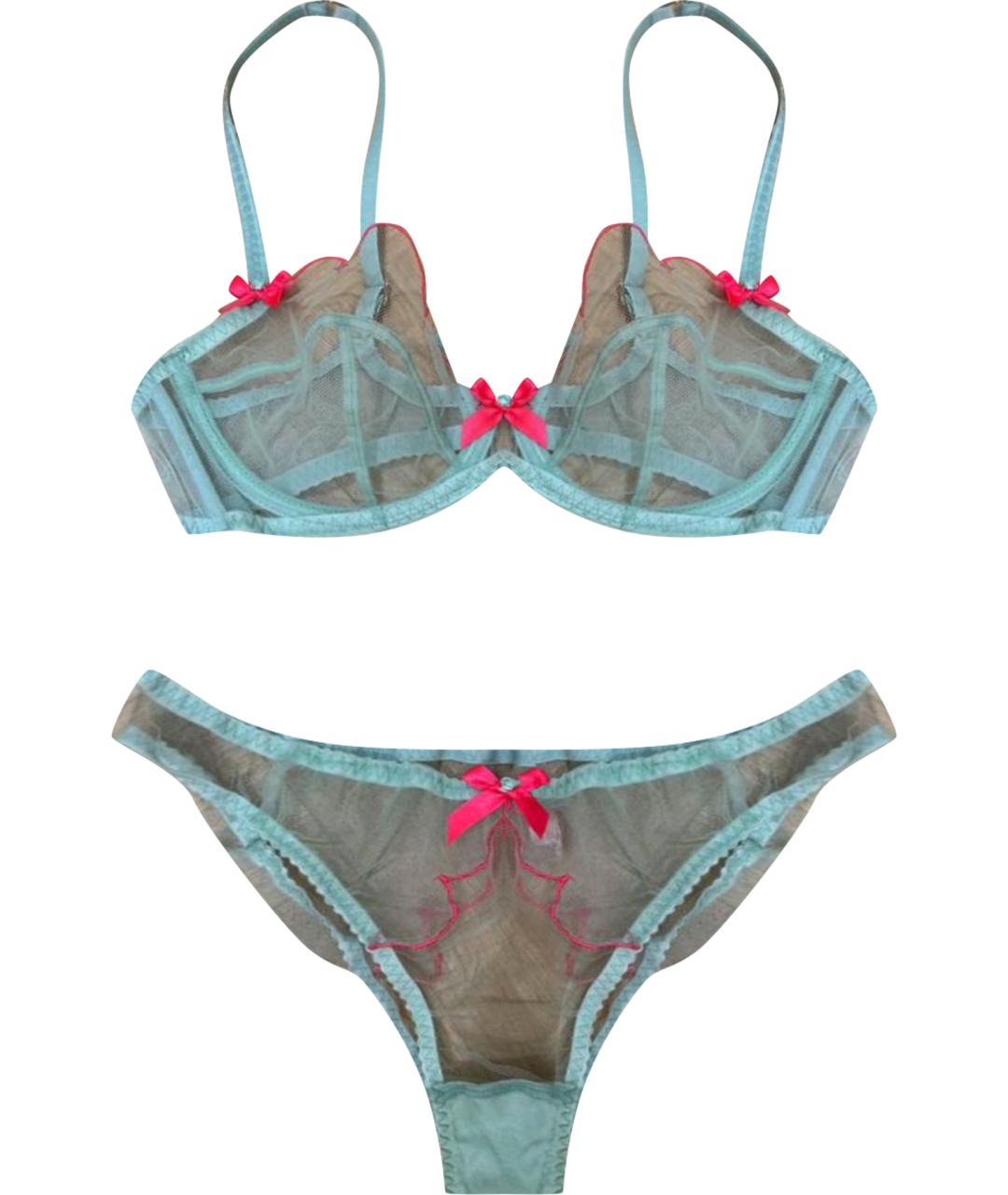 AGENT PROVOCATEUR Бирюзовый комплекты, фото 1