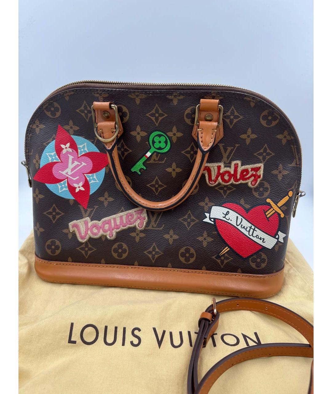 LOUIS VUITTON Мульти кожаная сумка с короткими ручками, фото 2