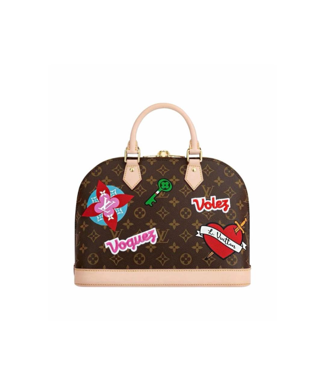 LOUIS VUITTON Мульти кожаная сумка с короткими ручками, фото 9