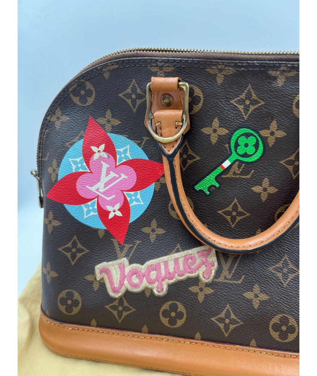 LOUIS VUITTON Мульти кожаная сумка с короткими ручками, фото 3