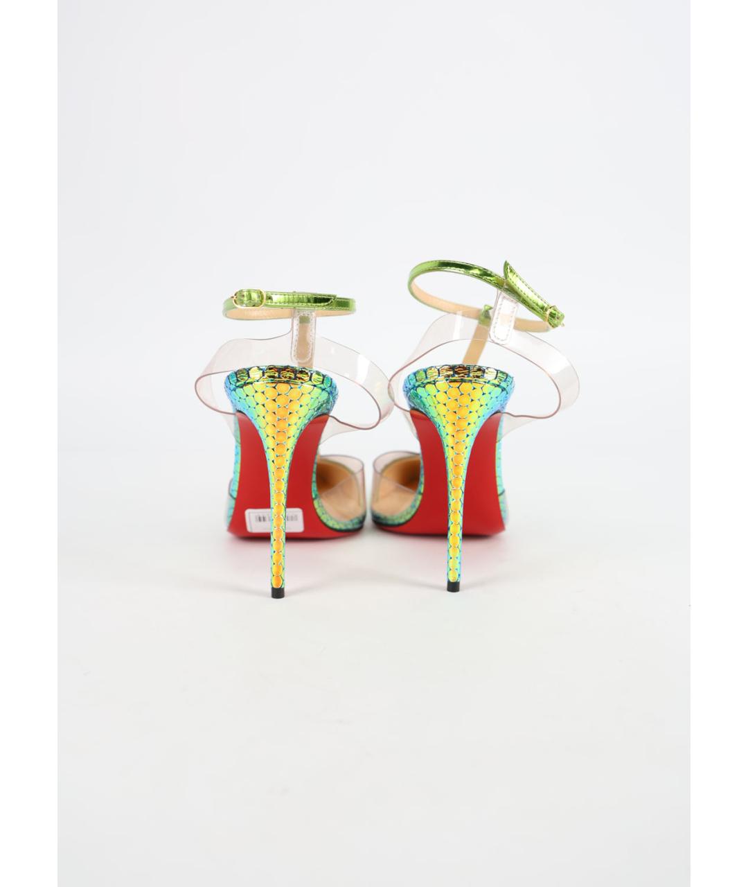 CHRISTIAN LOUBOUTIN Мульти кожаные туфли, фото 4