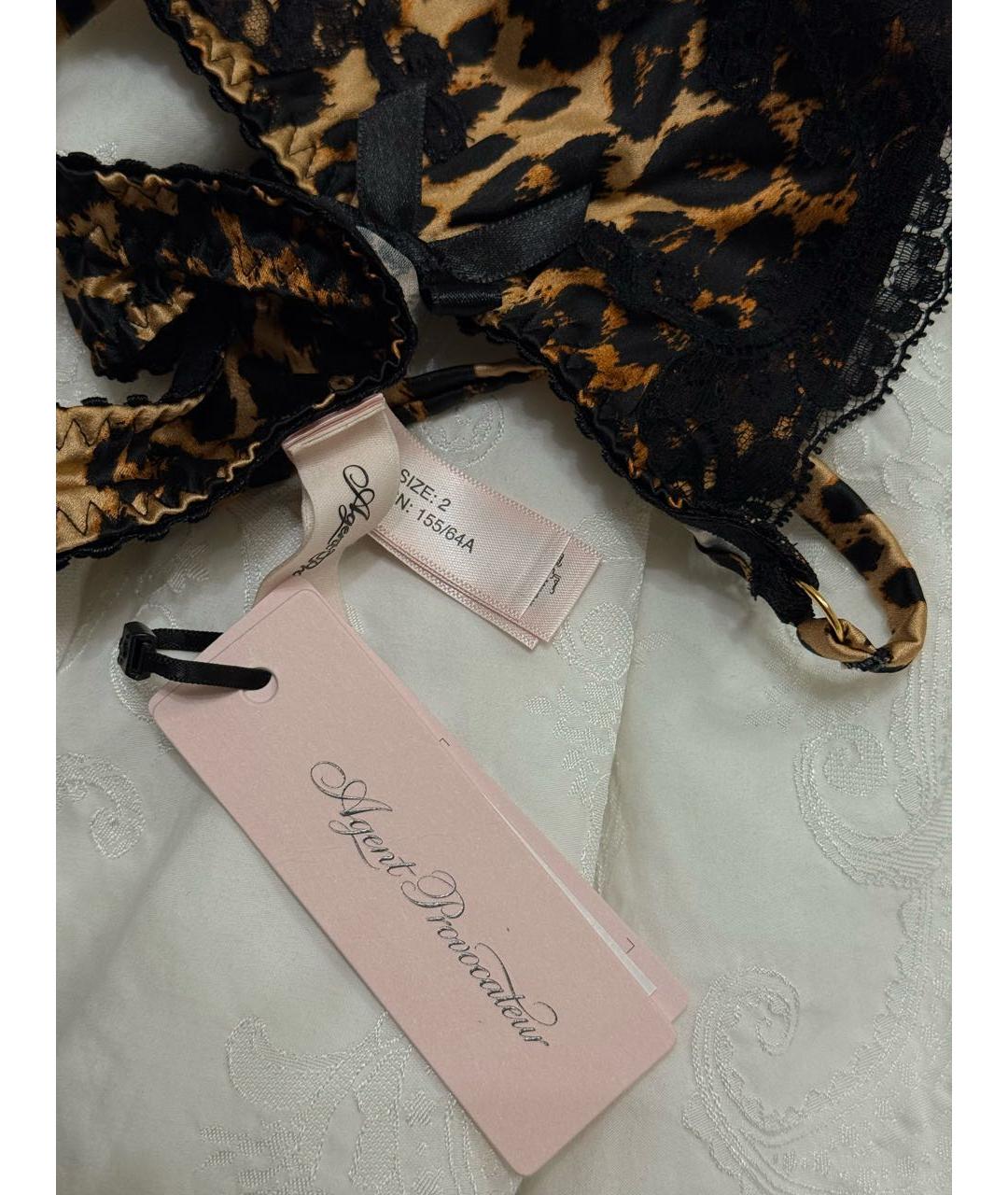AGENT PROVOCATEUR Коричневые трусы, фото 4