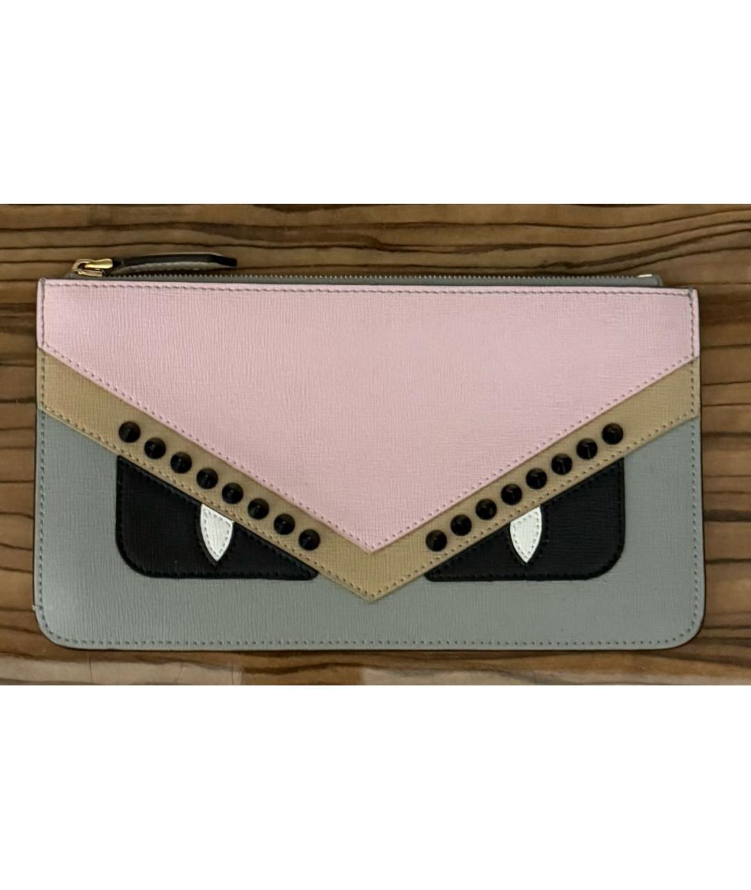 FENDI Мульти кожаный кошелек, фото 3