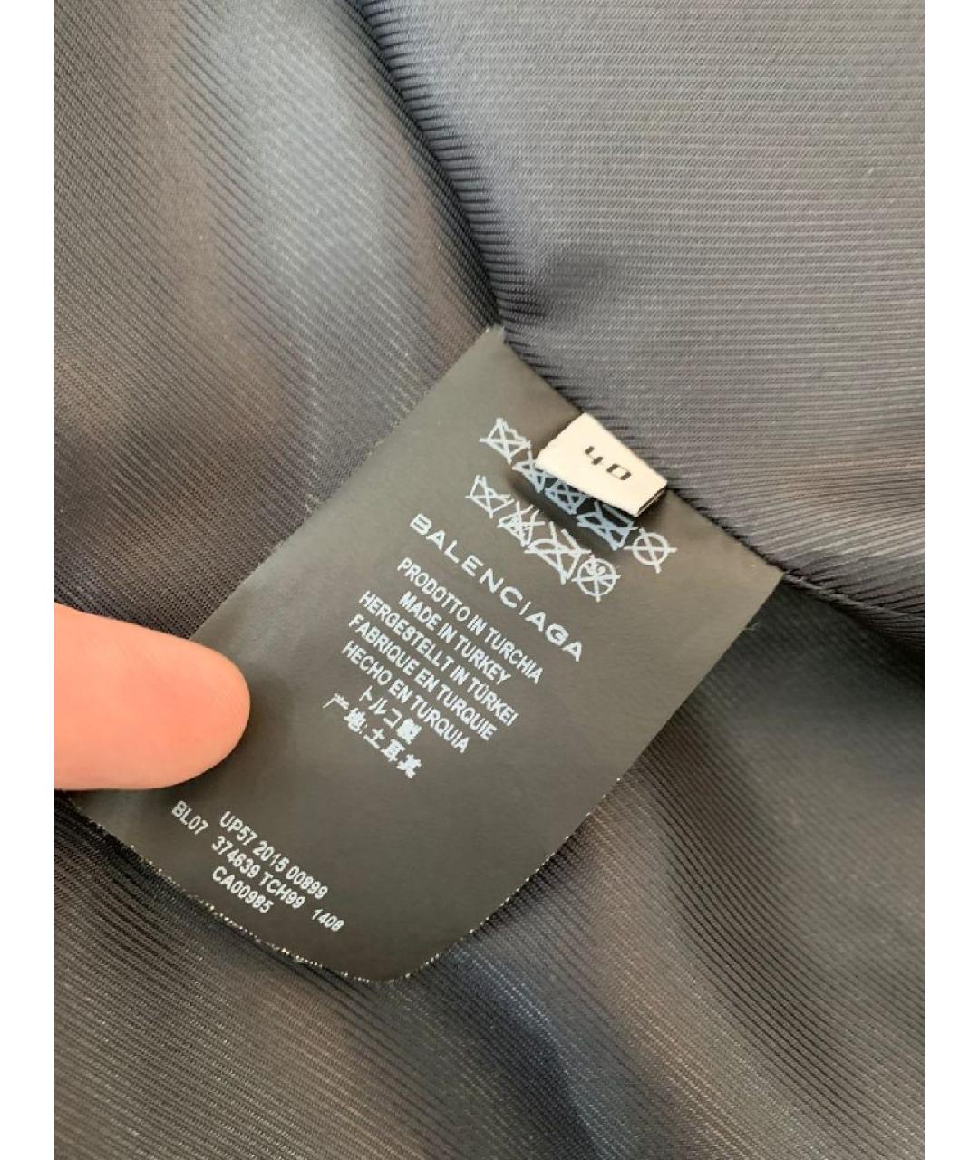 BALENCIAGA Бежевая кожаная куртка, фото 7