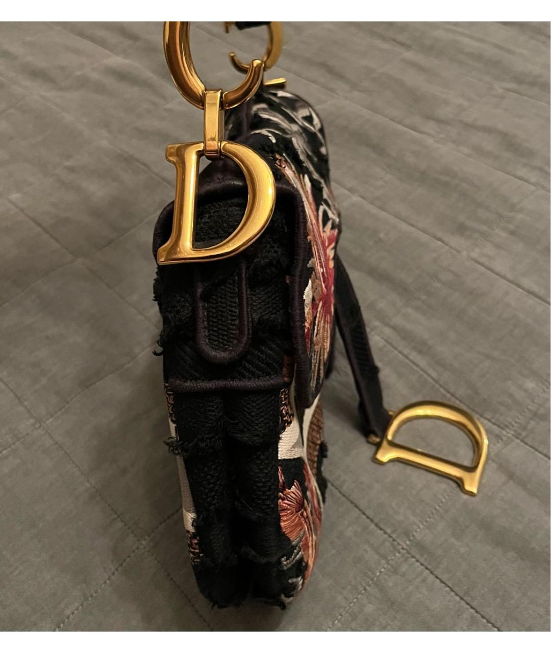 CHRISTIAN DIOR Мульти тканевая сумка с короткими ручками, фото 2