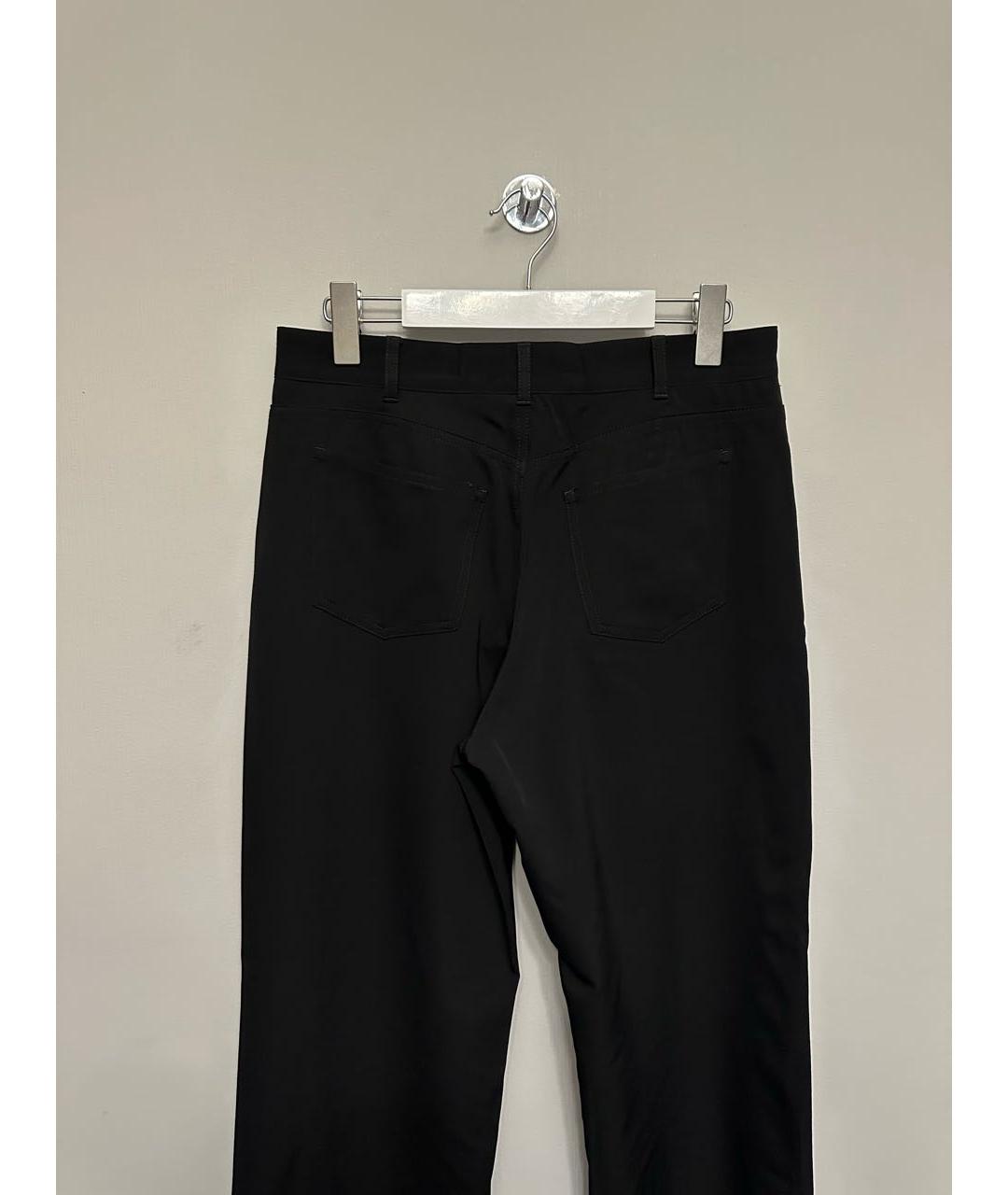 BALENCIAGA Черные прямые брюки, фото 3