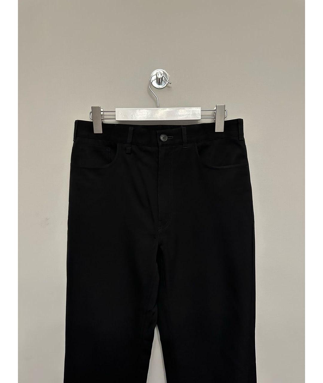 BALENCIAGA Черные прямые брюки, фото 2