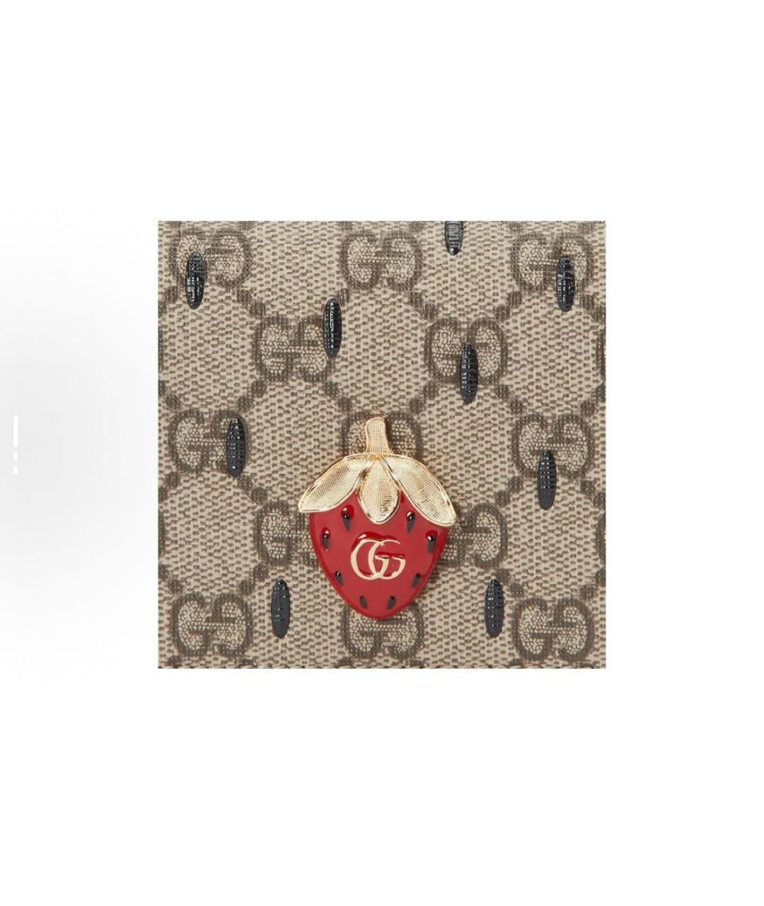 GUCCI Коричневый кошелек, фото 7
