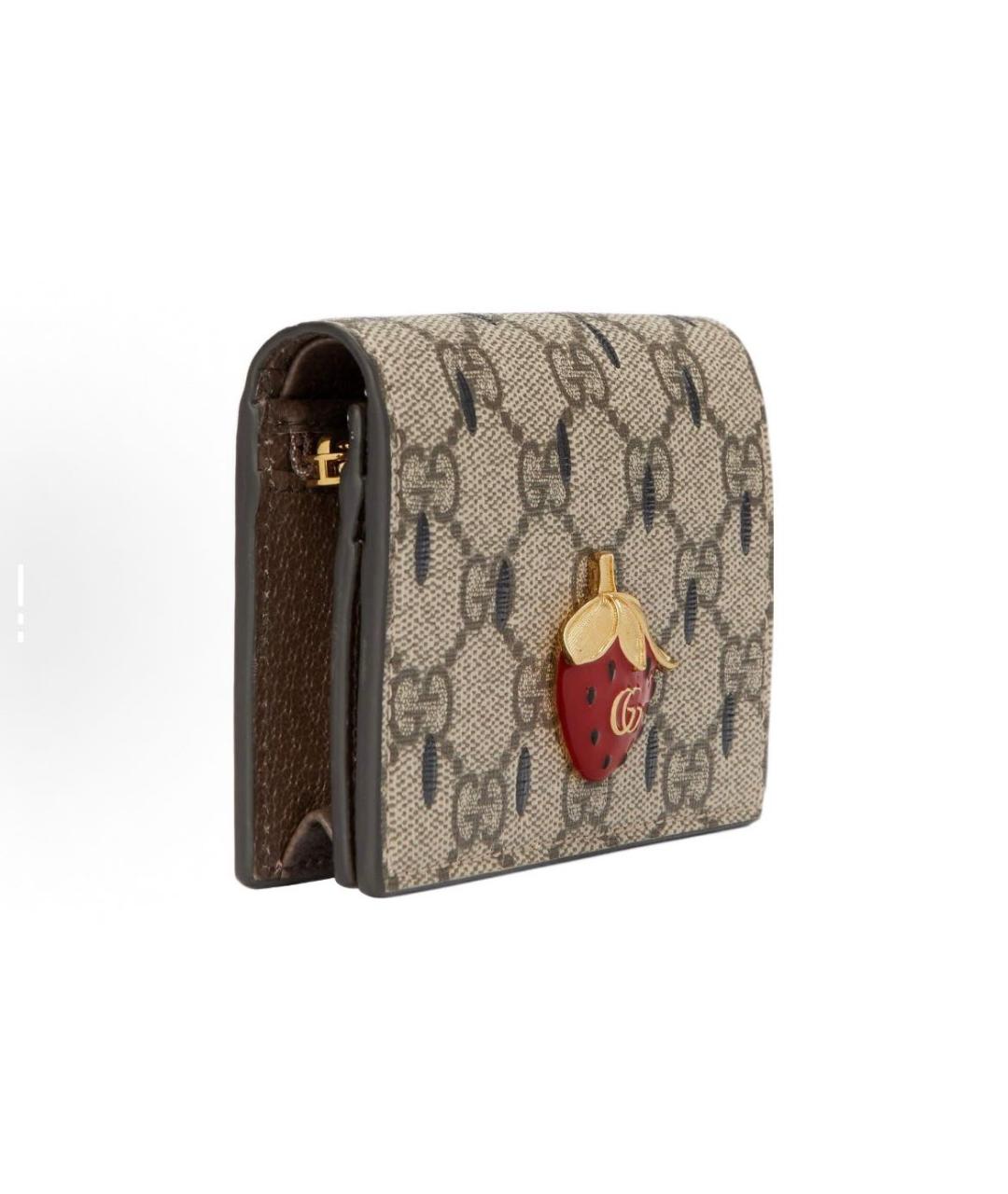 GUCCI Коричневый кошелек, фото 2