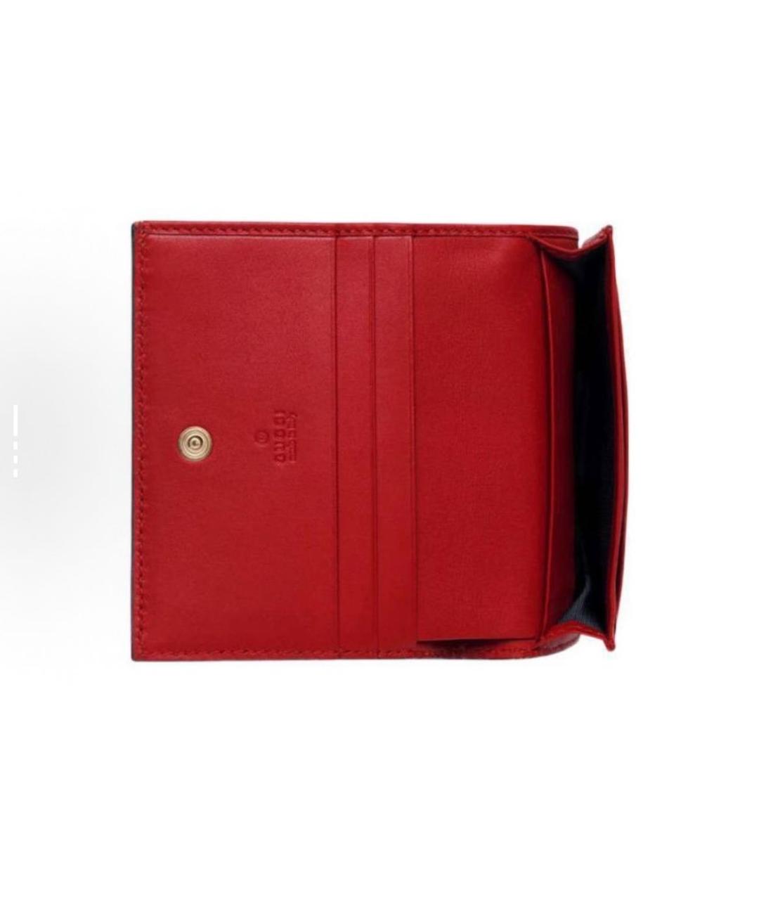 GUCCI Голубой кошелек из искусственной кожи, фото 3