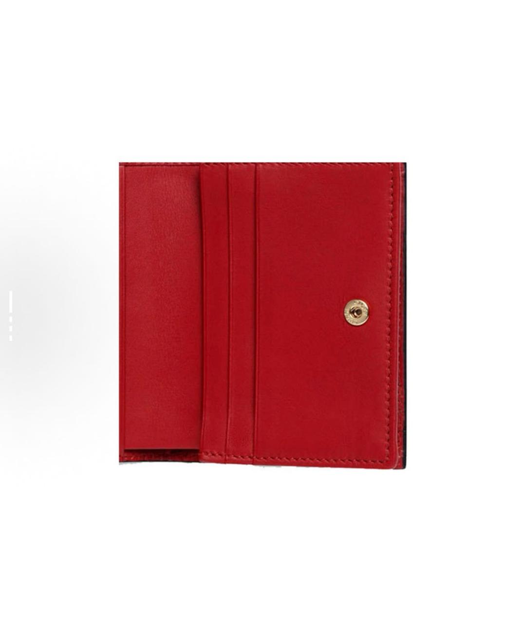 GUCCI Голубой кошелек из искусственной кожи, фото 5