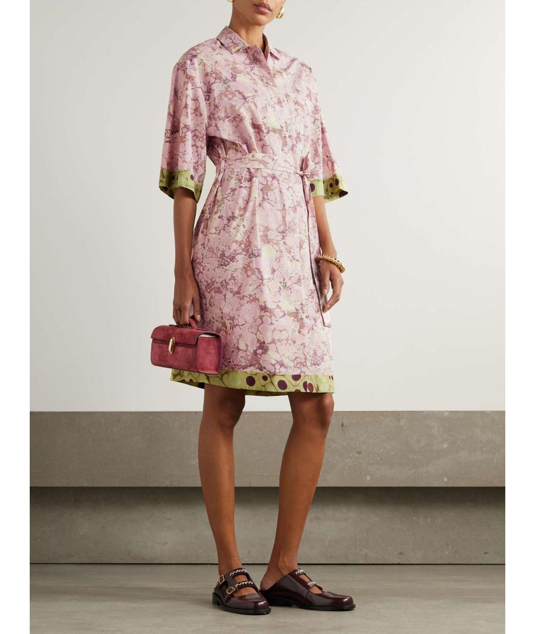 DRIES VAN NOTEN Мульти повседневное платье, фото 2