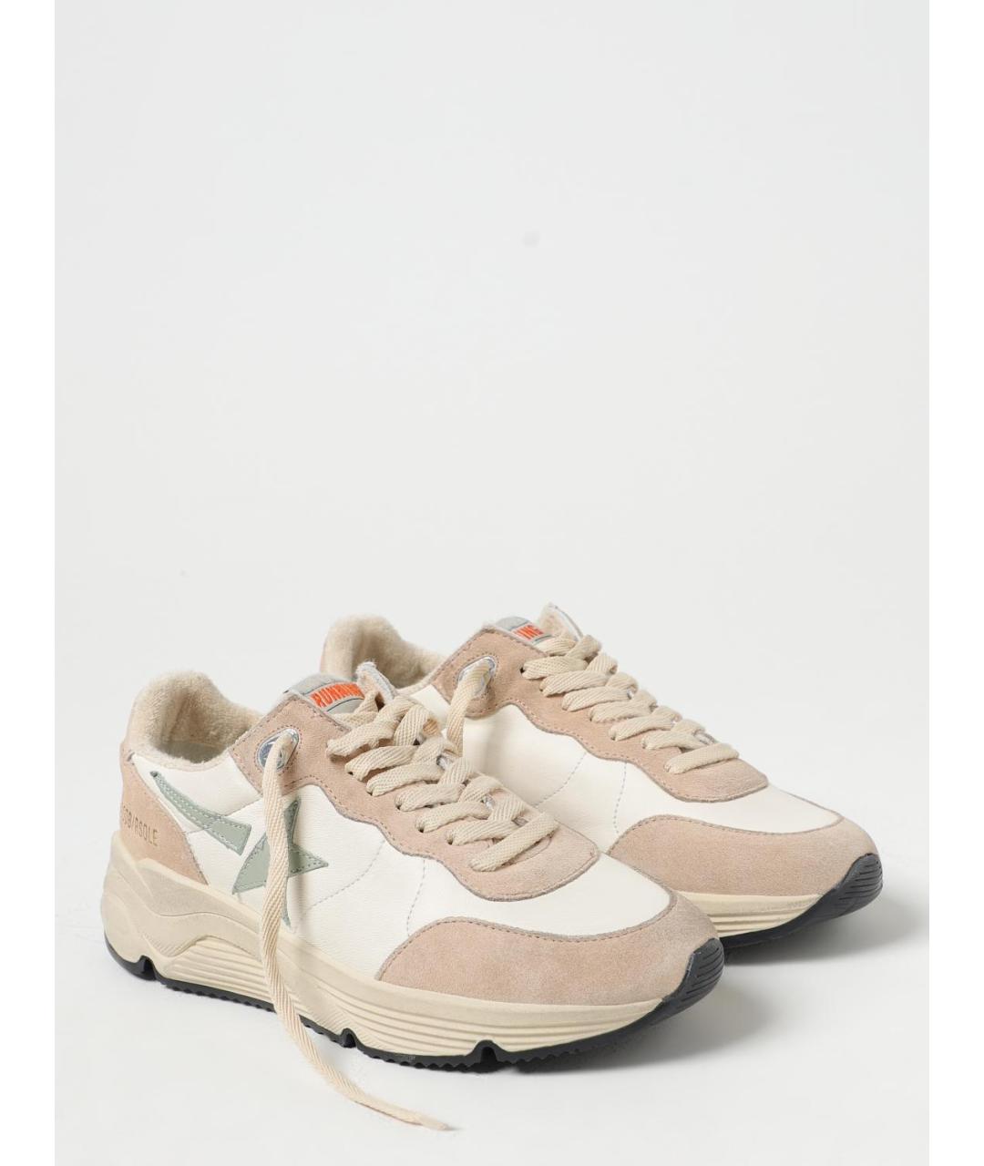 GOLDEN GOOSE DELUXE BRAND Бежевые кроссовки, фото 2