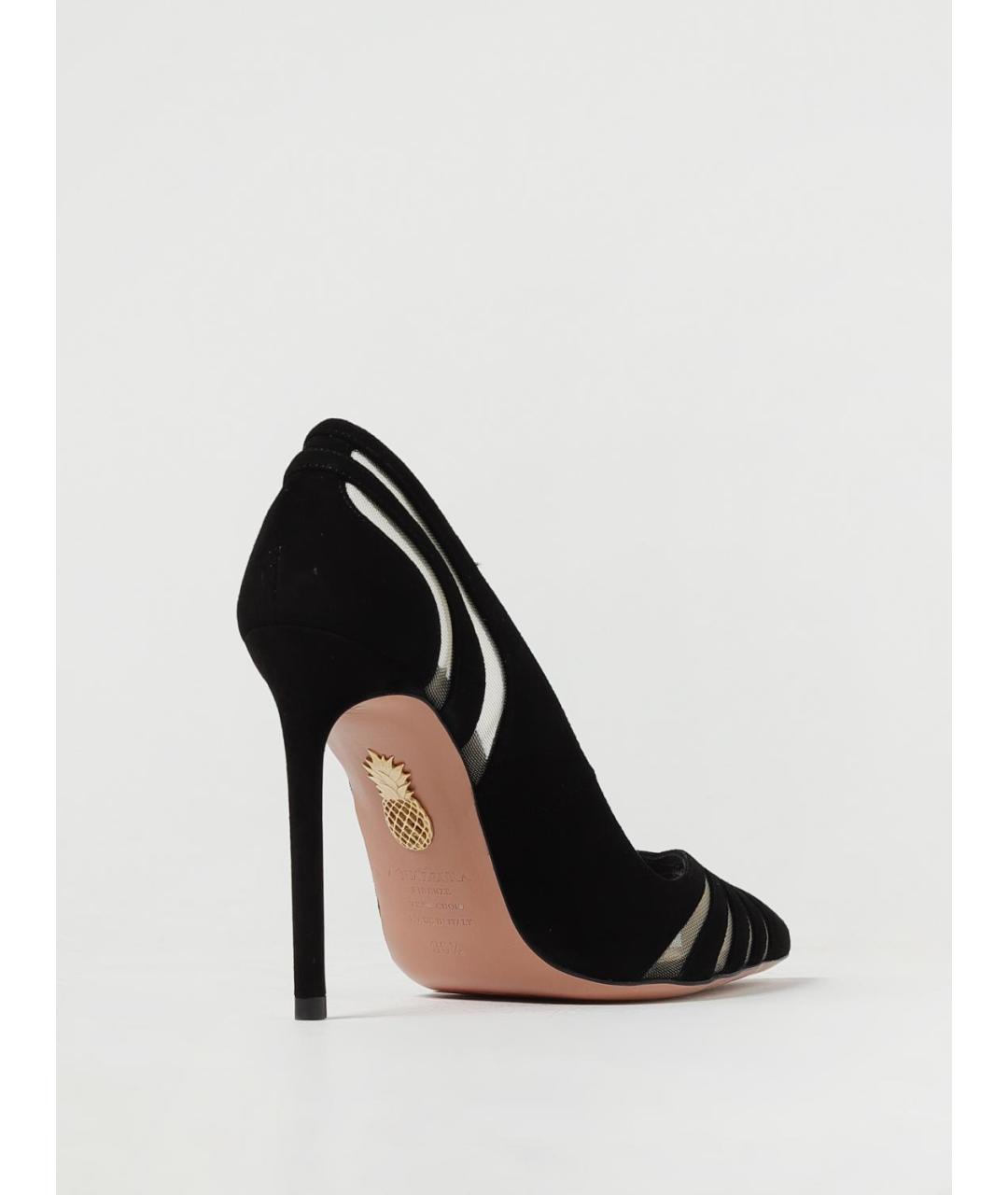 AQUAZZURA Черные туфли, фото 3