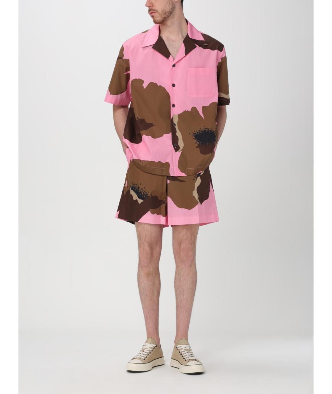VALENTINO Розовая кэжуал рубашка, фото 3