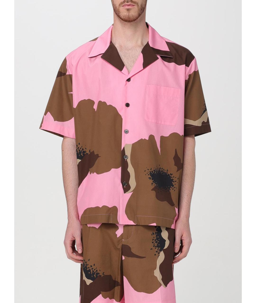 VALENTINO Розовая кэжуал рубашка, фото 2