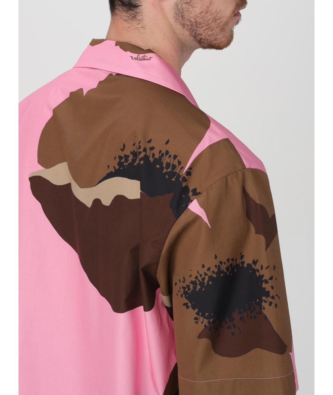 VALENTINO Розовая кэжуал рубашка, фото 6