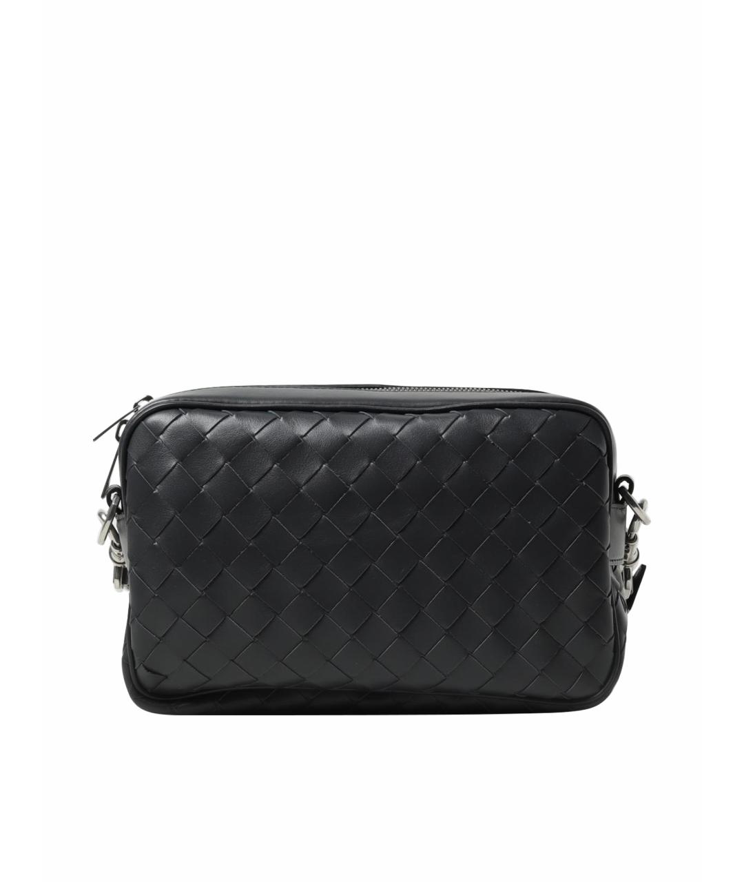 BOTTEGA VENETA Коричневая кожаная сумка на плечо, фото 1