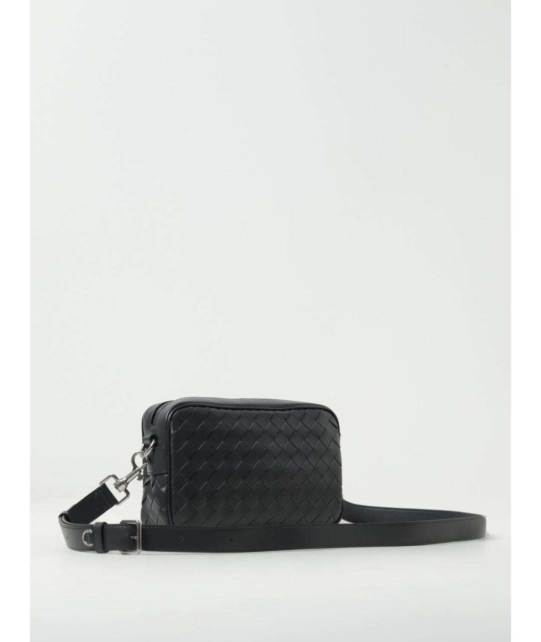 BOTTEGA VENETA Коричневая кожаная сумка на плечо, фото 2