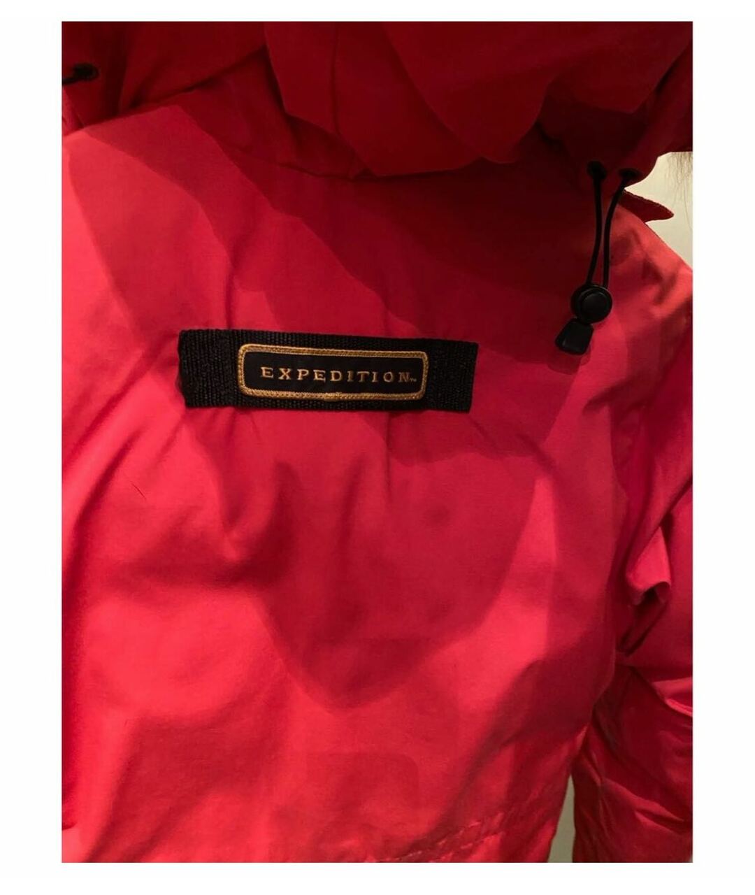 CANADA GOOSE Красный пуховик, фото 2