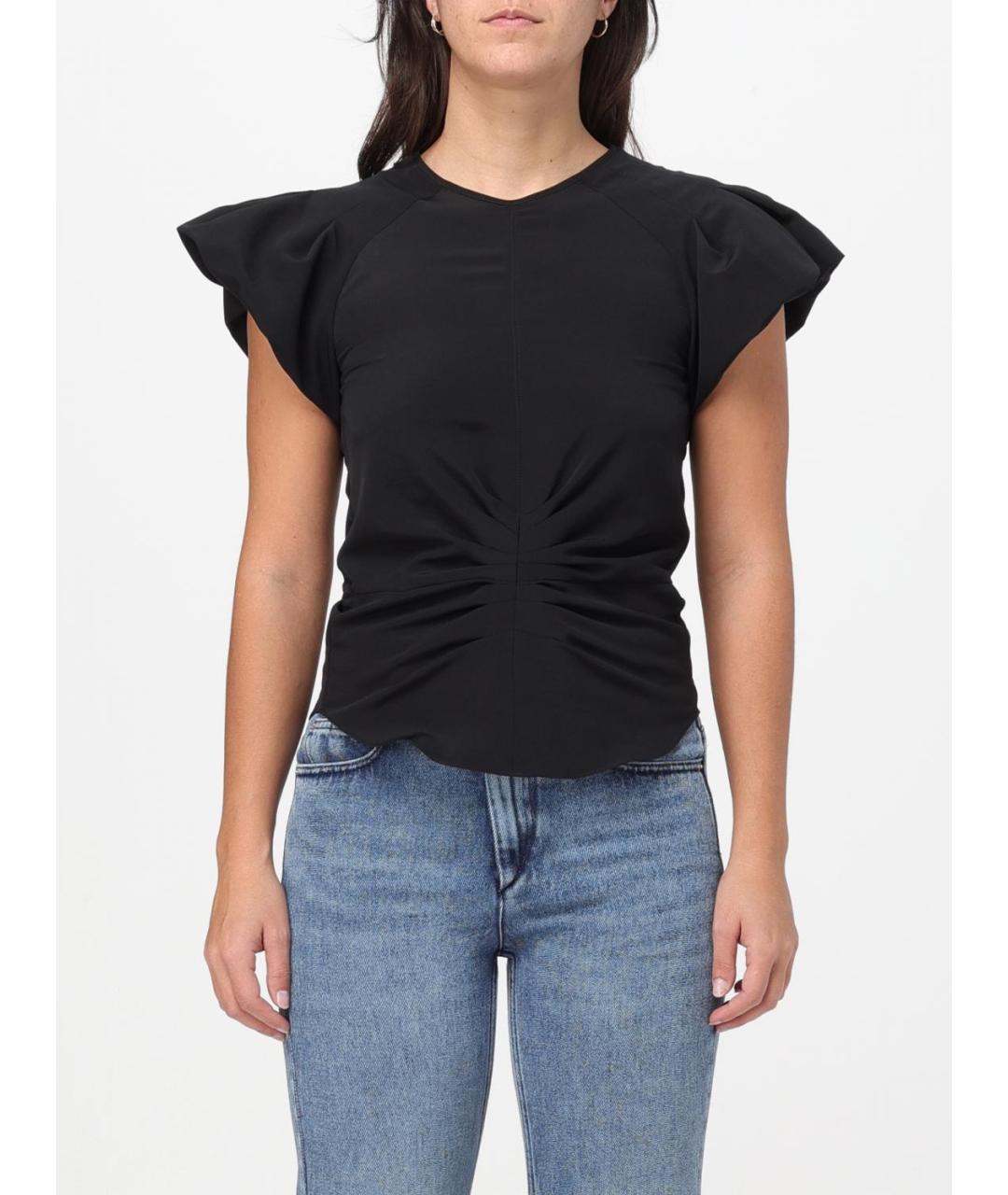 ISABEL MARANT Черная футболка, фото 2